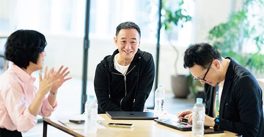 Japanese alt text: 対談第3回　「創造力が生まれる瞬間」　_写真4