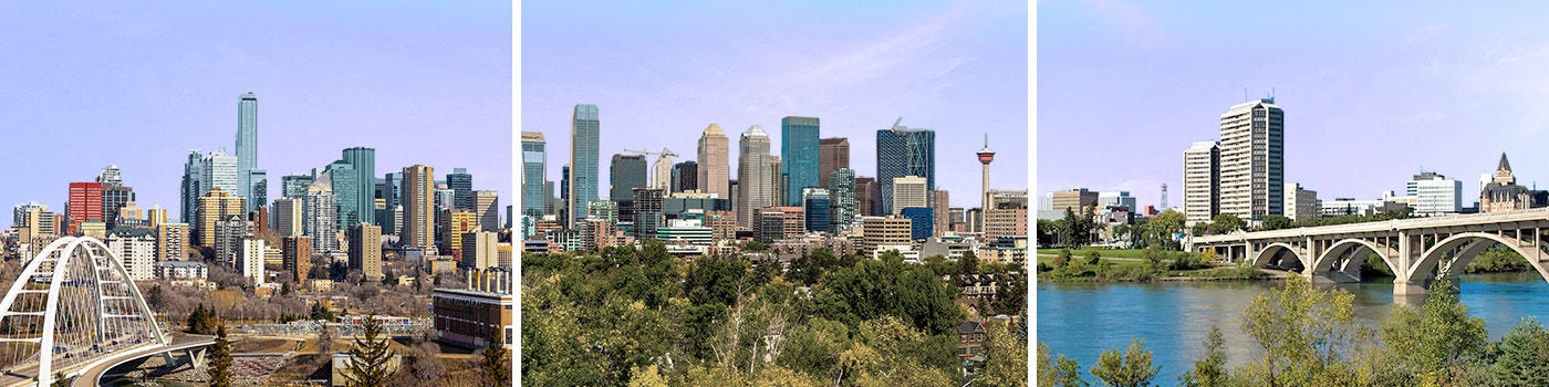 Prairies skylines