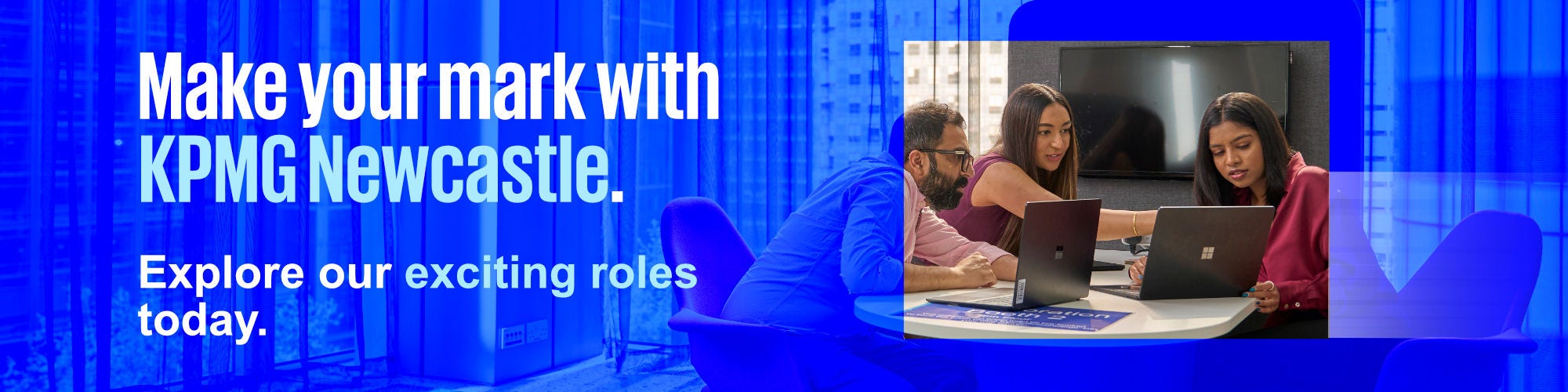 Careers banner template for KPMG homepage 2000x500