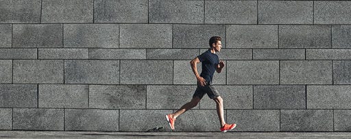 Person running