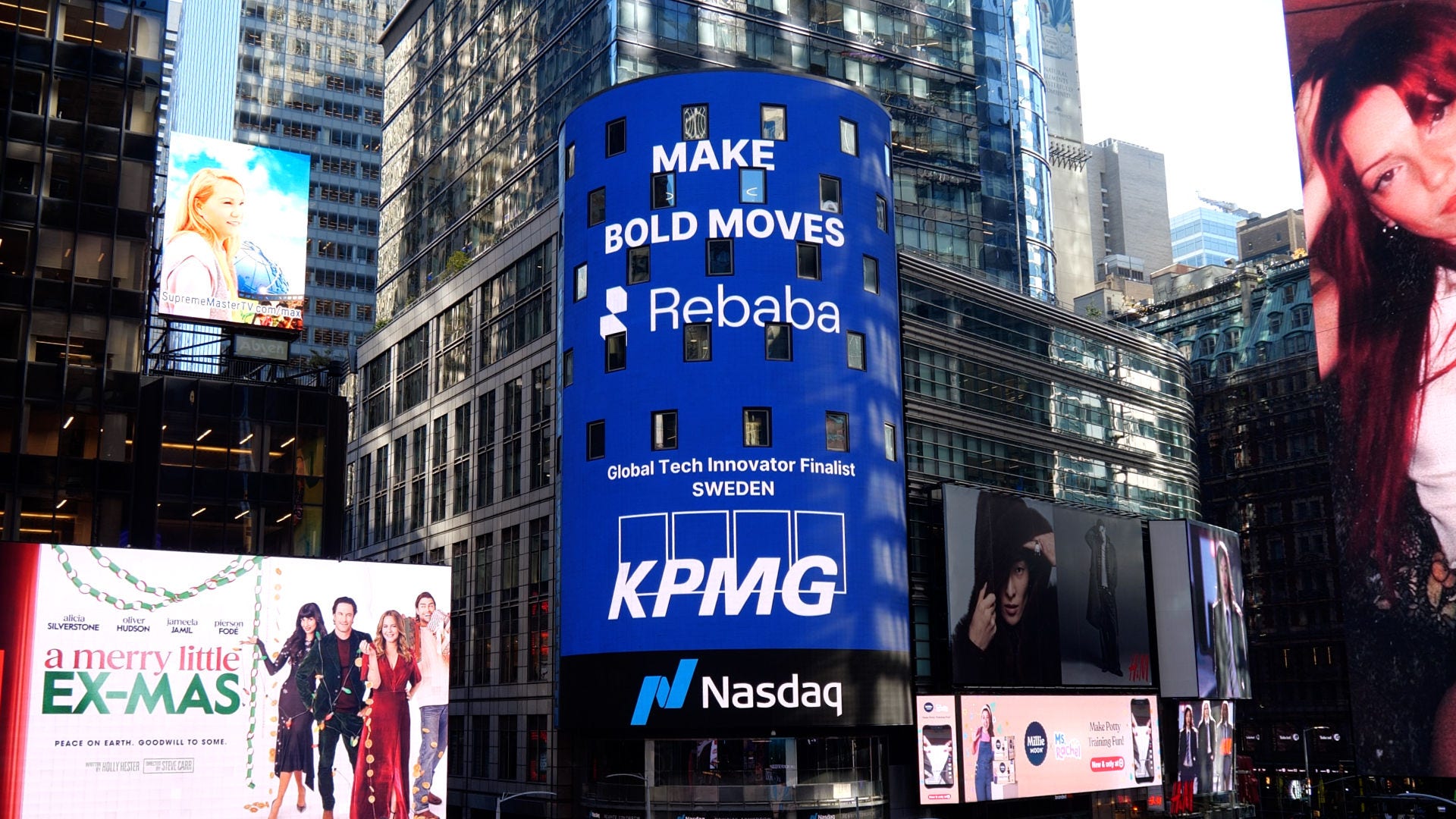 Rebaba at Times Square
