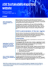ASIC Sustainability Reporting website