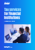 Tax services for Financial Institutions 