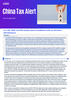 China Tax Alert - Issue 14, August 2023