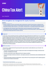 China Tax Alert - Issue 4, May 2024